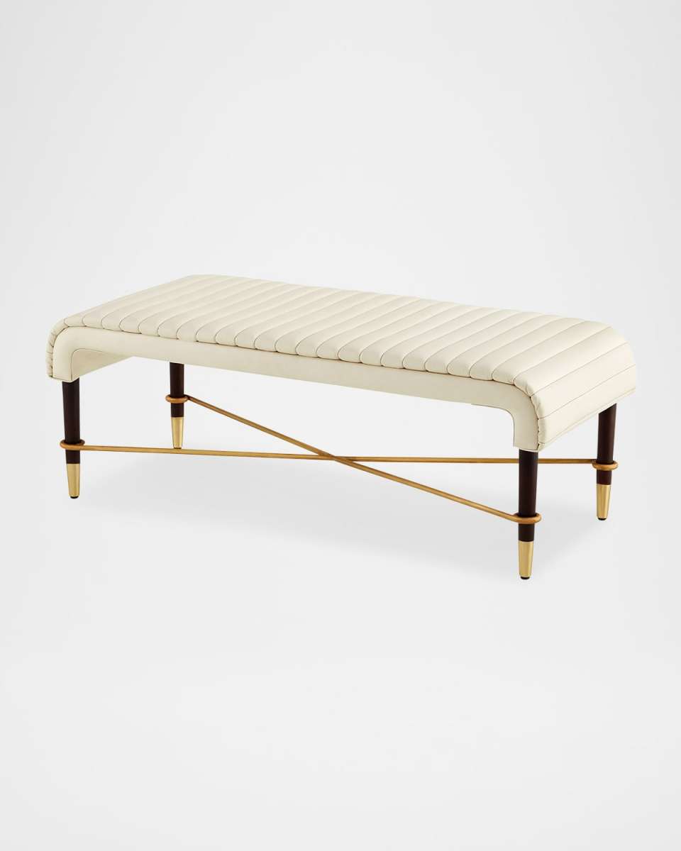 Nova Leather Bench - 50"